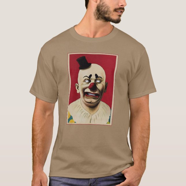 T-shirt Clown Vintage (Devant)