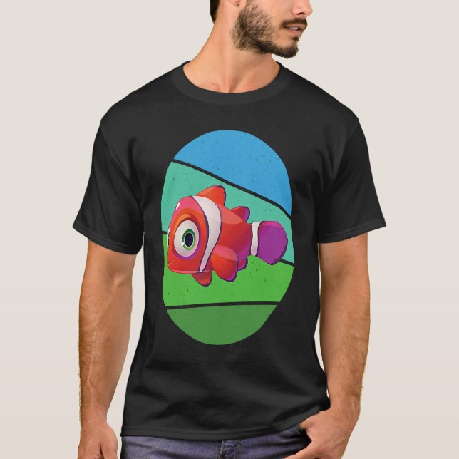 T-shirt Clownfish Anemone Clownfish Anemone (Devant)