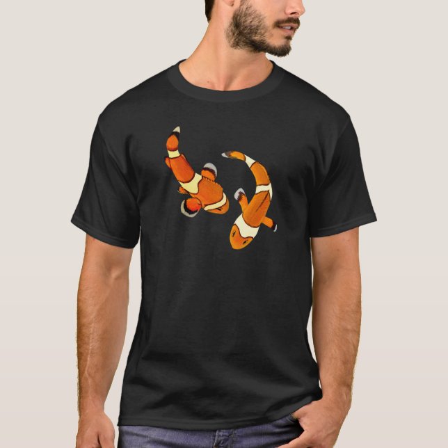 T-shirt Clownfish se querellant (Devant)