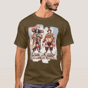 T-shirt Clowns de cirque japonais méchants drôles vous fer