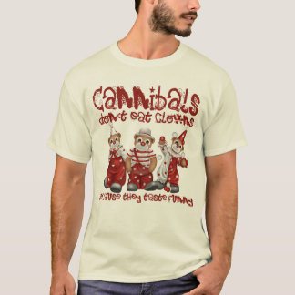T-shirt Clowns et cannibales