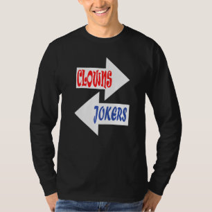 T-shirt Clowns Et Jokers Retro