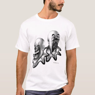 T-shirt Clowns heureux et tristes de bandit