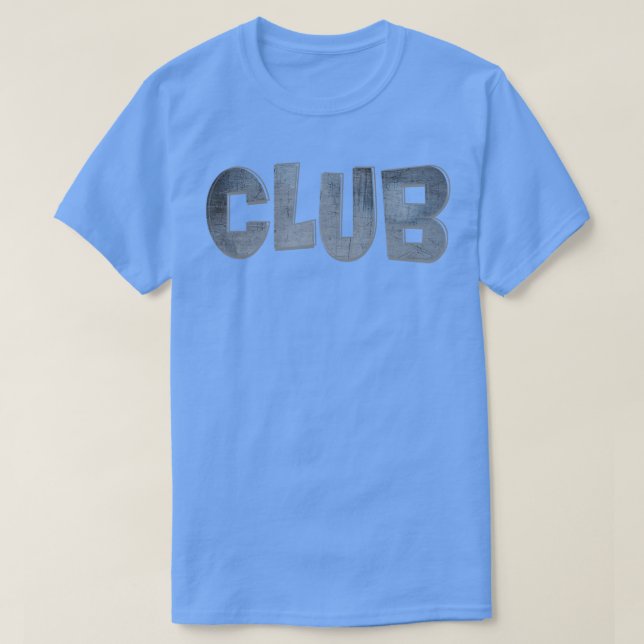 T-shirt Club 1 (Design devant)