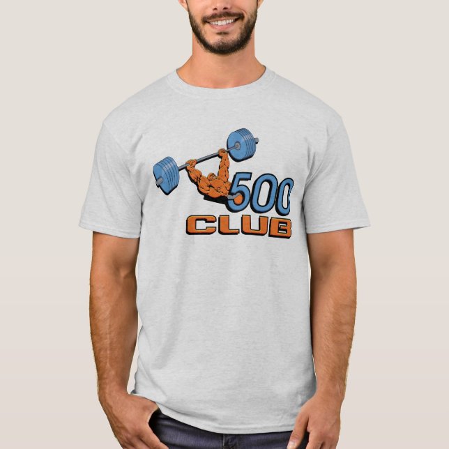 T-SHIRT CLUB 500 (Devant)