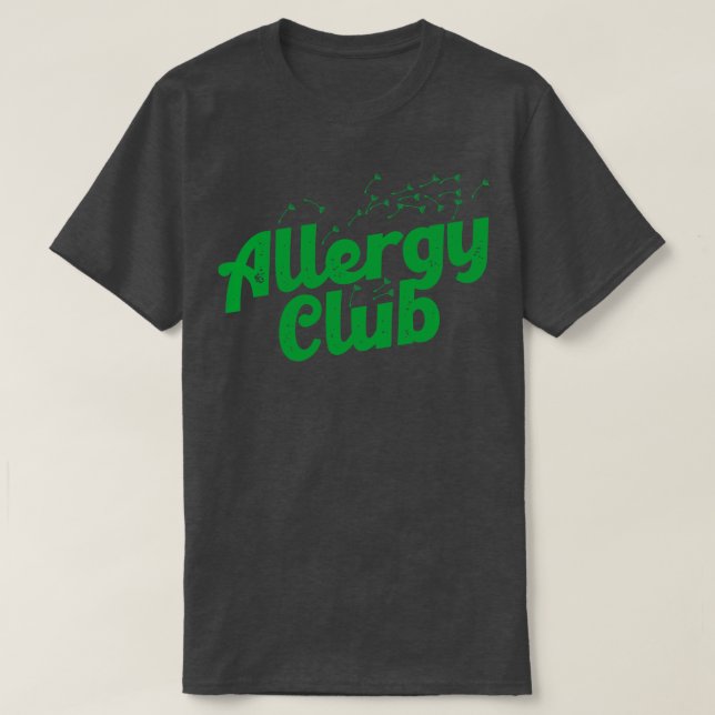 T-shirt Club Allergy (Design devant)