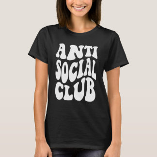 T-shirt Club Anti Social
