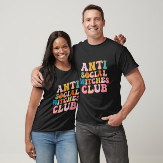 T-shirt Club Anti Social Witches