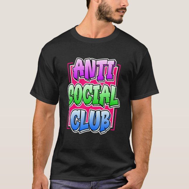 T-shirt Club Antisocial (Devant)