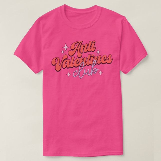 T-shirt Club AntiValentines (Design devant)