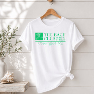T-shirt Club Bach Moderne Simple Enterrement de Vie de Jeu