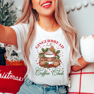 T-shirt Club Café Latte en pain d'épice