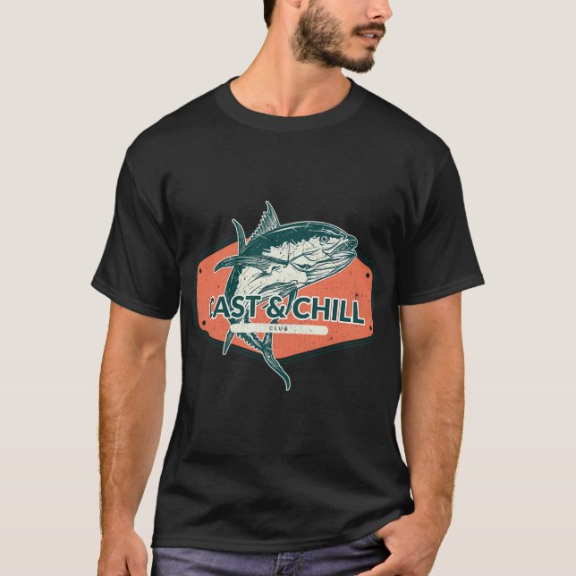 T-shirt Club Cast & Chill  (Devant)