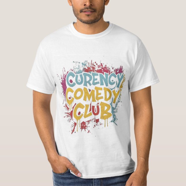 T-shirt club comédie monétaire (Devant)