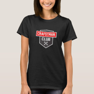 T-shirt Club Craftsman Graphique Électricien Travailleur T
