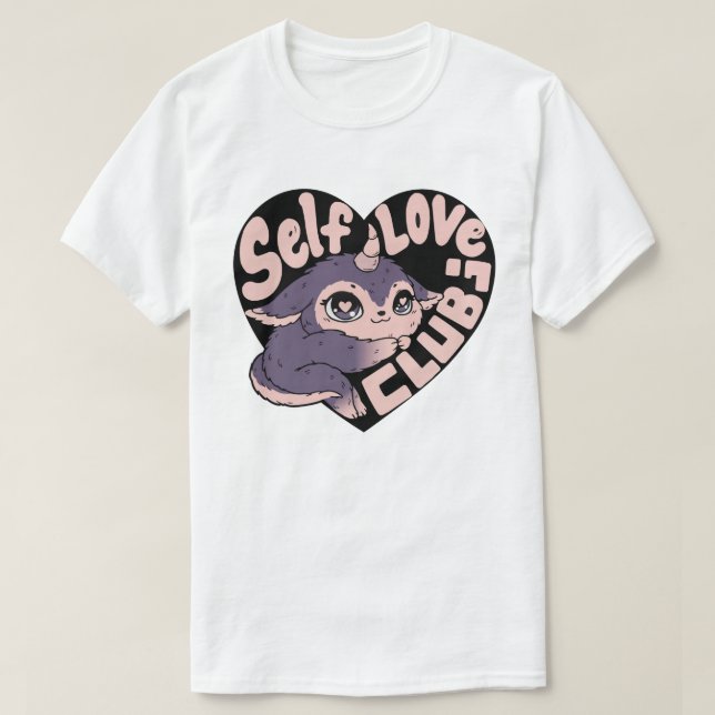 T-shirt Club d'Amour de Soi (Design devant)