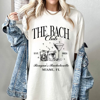 T-shirt Club de Bach personnalisé Enterrement de vie de je