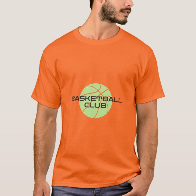T-shirt club de basket (Devant)