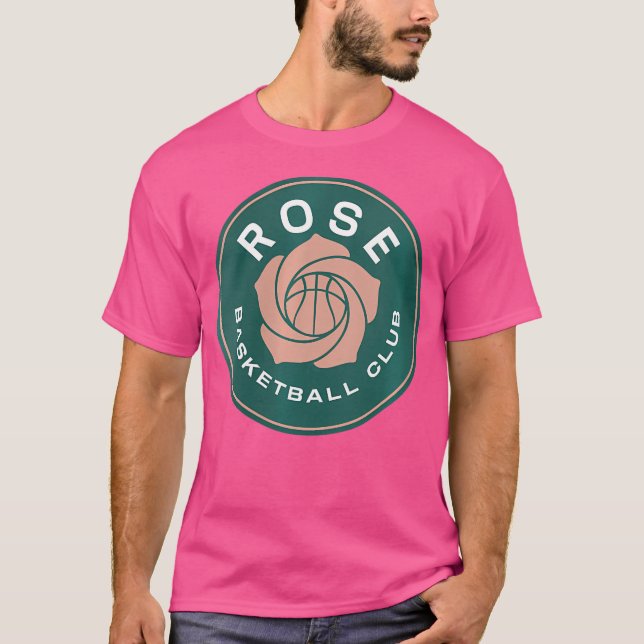 T-shirt Club de basket-ball Rose sans égal pour les femmes (Devant)