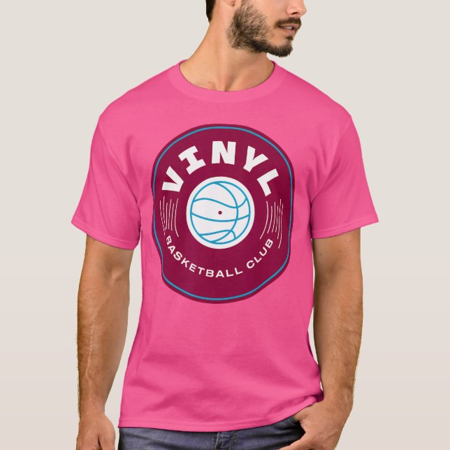 T-shirt Club de basket-ball Vinyl inégalé 3X3 (Devant)