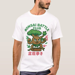 T-shirt Club de bataille de bonsaï – Racines féroces, espr