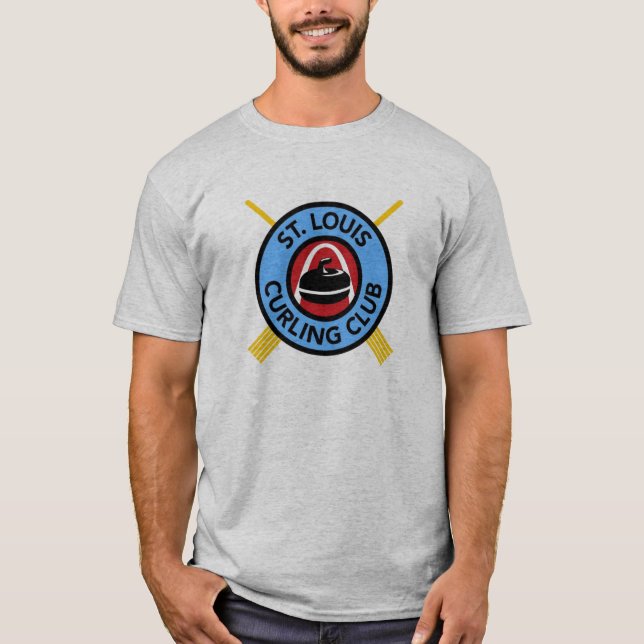T-shirt Club de bordage de St Louis des hommes (Devant)