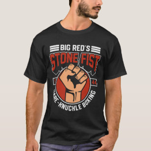 T-shirt Club de boxe à mâchoire nu Gymnase d'entraînement 