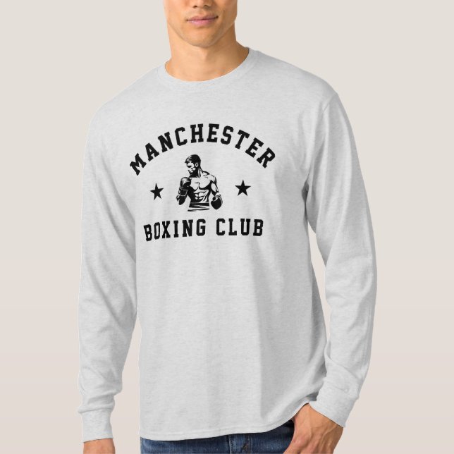T-shirt Club de boxe de Manchester (Devant)