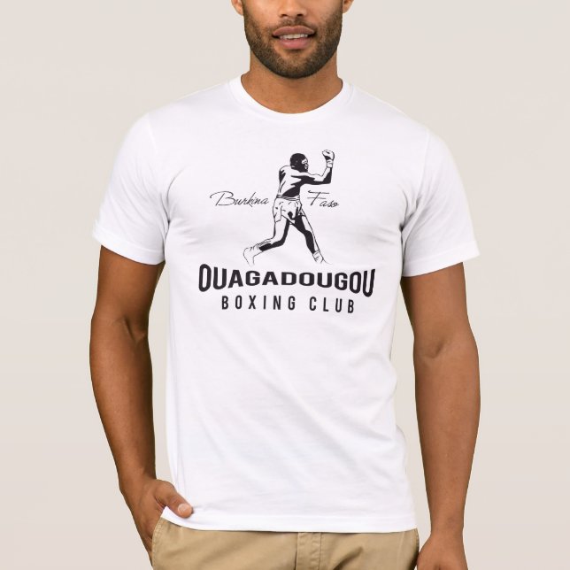 T-shirt Club de boxe d'Ouagadougou (Devant)
