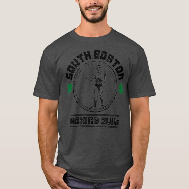 T-shirt Club de boxe vintage South Boston (Devant)