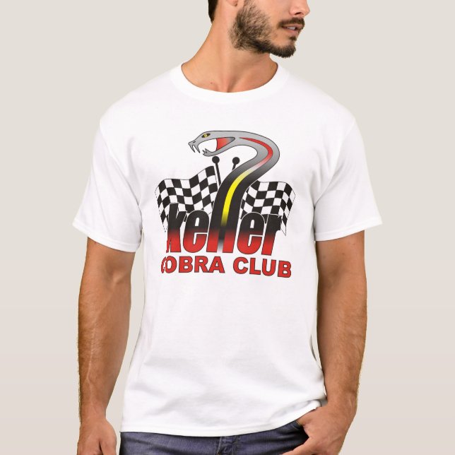 T-shirt Club de cobra de Keller (Devant)