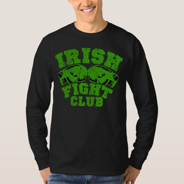 T-shirt Club de combat d'Irlandais (Devant)
