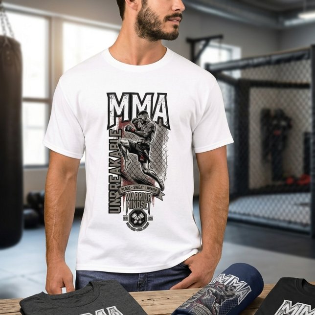 T-shirt Club de combat invincible de MMA (Créateur téléchargé)