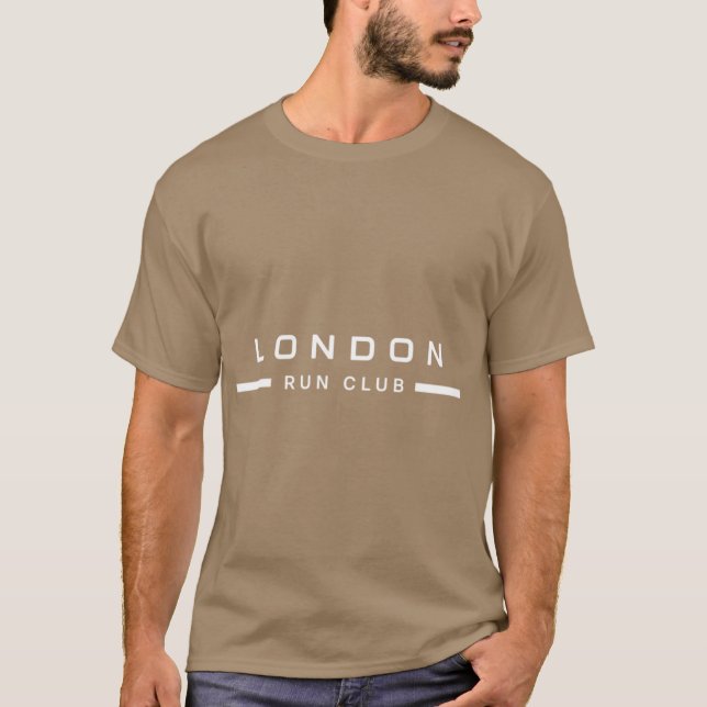 T-shirt Club de course de Londres Angleterre Design de sty (Devant)