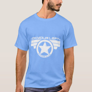T-shirt Club de course On Your Left impression en détresse