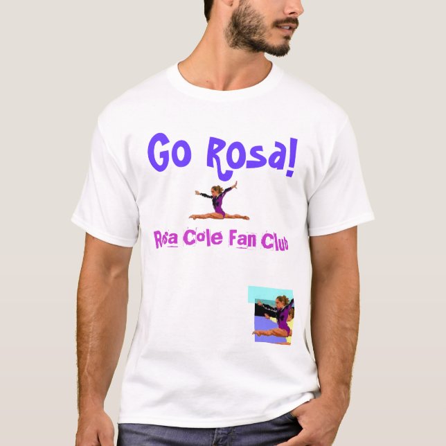 T-shirt Club de fan de Rosa Cole (Devant)