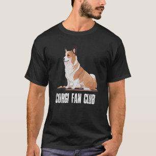 T-shirt Club de fans de Corgi Chien Mignon et joueur Puppy