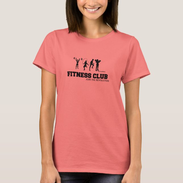 T-SHIRT CLUB DE FITNESS (Devant)