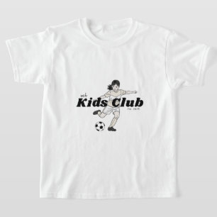 t-shirt club de foot pour filles