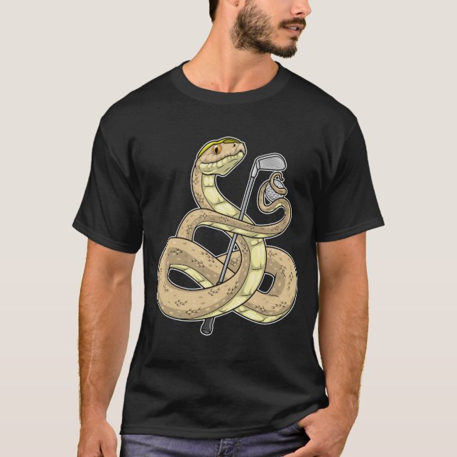 T-shirt Club de golf Snake Golf (Devant)