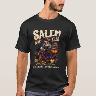 T-shirt Club de lecture de Salem Sorcières Bienvenue Livre