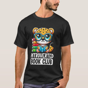 T-shirt Club de lecture introverti amateur de lecture Guép