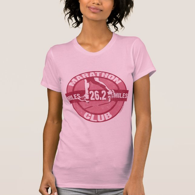 T-shirt Club de marathon (Devant)