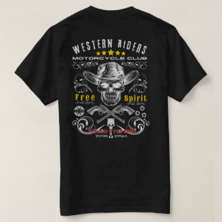 T-shirt Club de moto à deux rochers