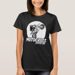 T-shirt Club de Motocross Vintage Frontier Motocross Rétro