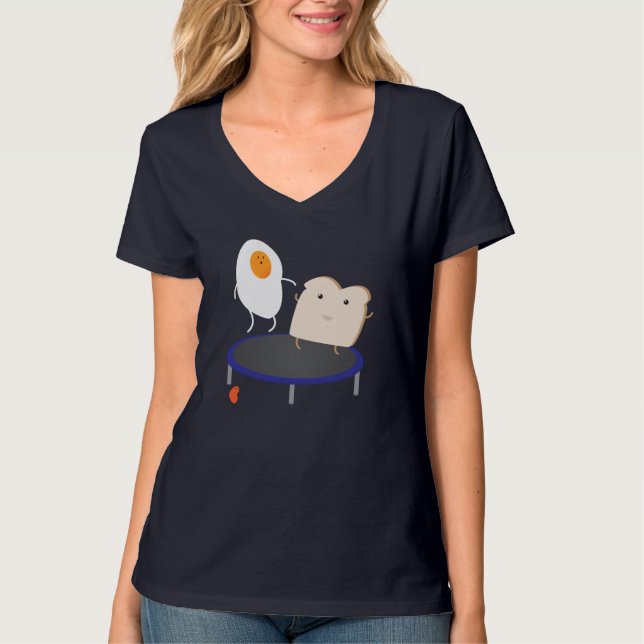 T-shirt Club de petit déjeuner (Devant)