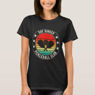 T-shirt club de pickleball day dinker légende drôle de jeu