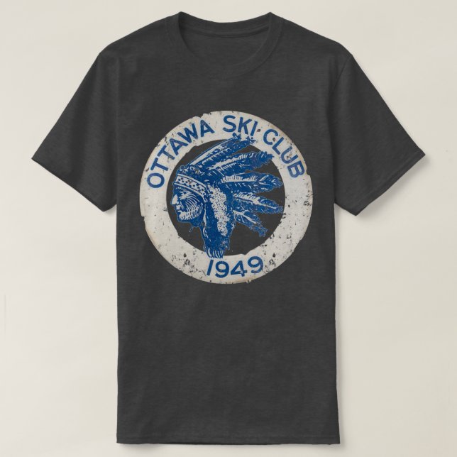 T-shirt Club de ski d'Ottawa (Design devant)