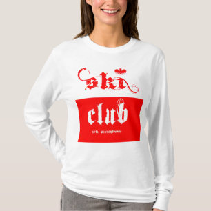 T-shirt club de ski polonais