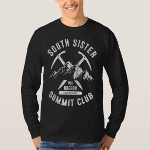 T-shirt Club de sommet de South Sister J'ai gravi le mont